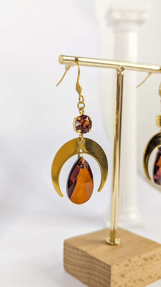Boucles d'oreilles La Mystique - Pièce Unique