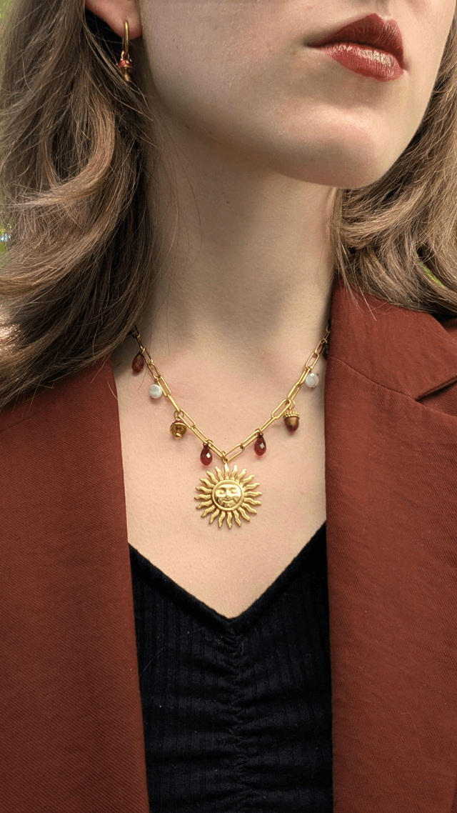 Collier Reliques d'Automne