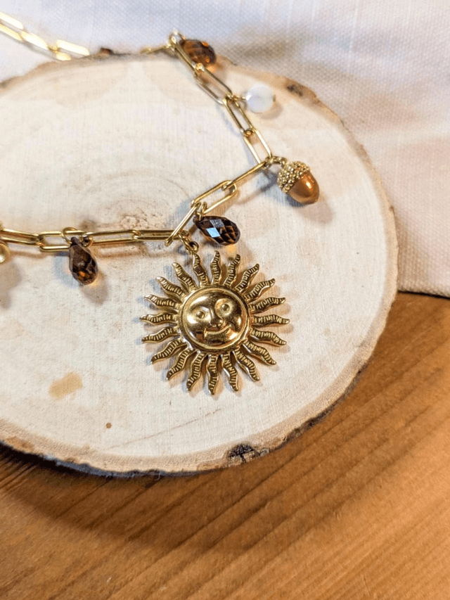 Collier Reliques d'Automne