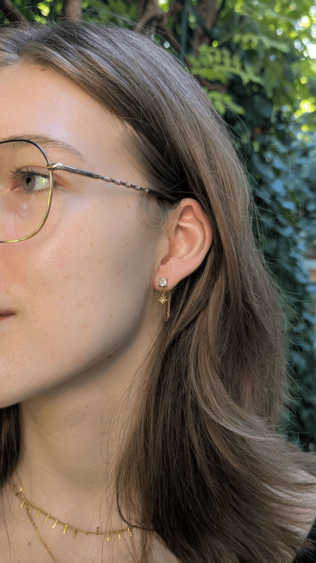 Clous d'oreilles L'Alchimiste