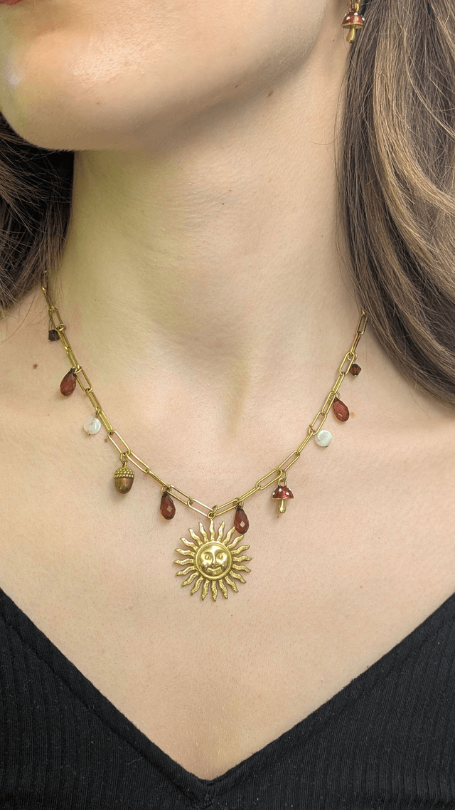 Collier Reliques d'Automne