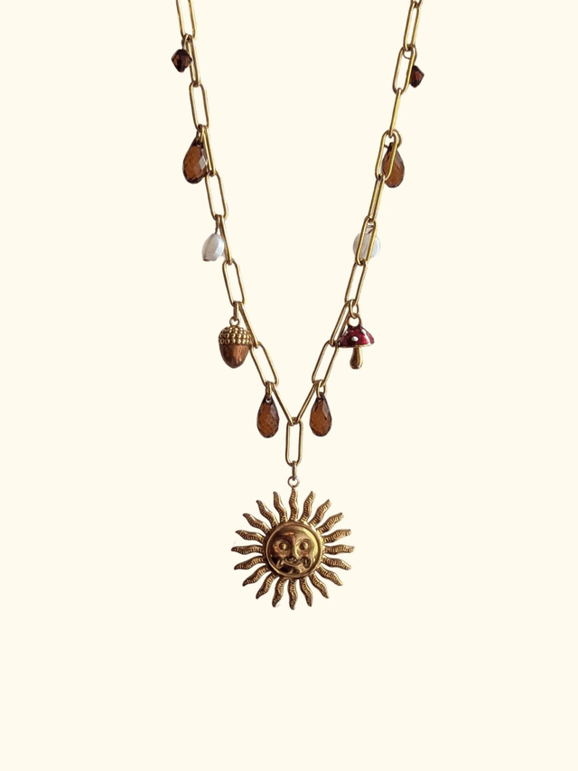 Collier Reliques d'Automne