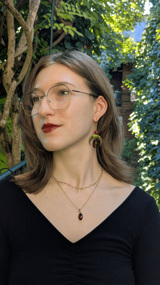 Boucles d'oreilles La Mystique - Pièce Unique