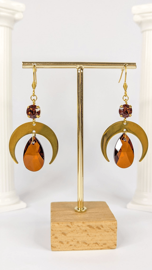 Boucles d'oreilles La Mystique - Pièce Unique